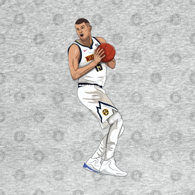 Nikola Jokic by xavierjfong